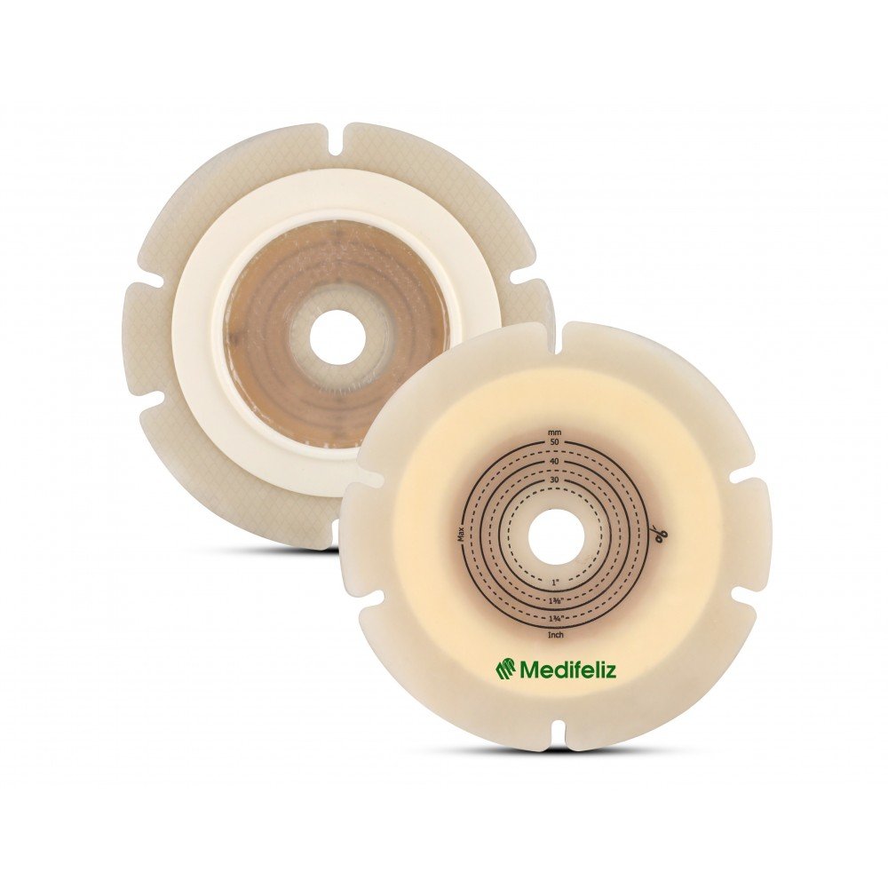Medifeliz 10506 Ostomy Skin Barrier Baseplate-60mm (Pack of 5)
